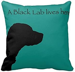 Black Lab Lives Here Cushion Throw Rc4df14a916e5456289358c3f6c105b13 I5fqz 8byvr Pillow Case