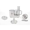Kenwood Compact Food Processor, 1.4L Bowl, Blender, Emulsifying, Chopping Blade, Shredder Disc 400W, FP120, White