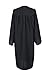 GraduationService Matte Gown Cap Tassel 2017 + 2018 Unisex Black 48''(5'3''-5'5'')