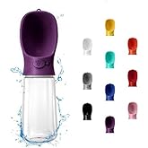 WePet Portable Dog Water Bottle, 19 OZ, Leak Proof Puppy Water Dispenser with Drinking Feeder for Pets Outdoor Walking, Hiking, Travel, Food Grade Plastic