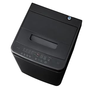 アイリスオーヤマ 洗濯機 6.0kg ブラック IAW-T606-B ガチ落ち大水流洗浄 部屋干しモード 新生活 一人暮らし