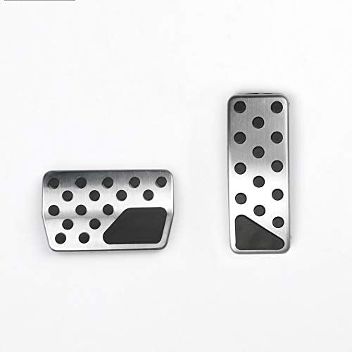 JXSMQC Car styling accessories brake pedal throttle pedal trim. For the Jeep Grand Cherokee 2014 2015 2016 2017