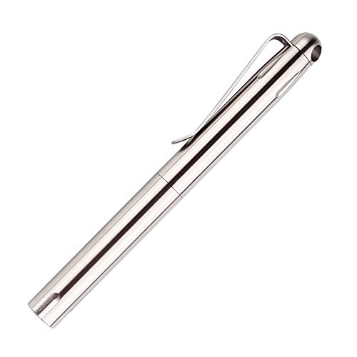SMOOTHERPRO Stainless Steel Tactical Pen 3 Tips Heavy Duty EDC Tactical