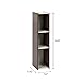 IRIS USA, Inc. 3-Tier Cubby Storage Bookshelf with Adjustable Shelves, 8