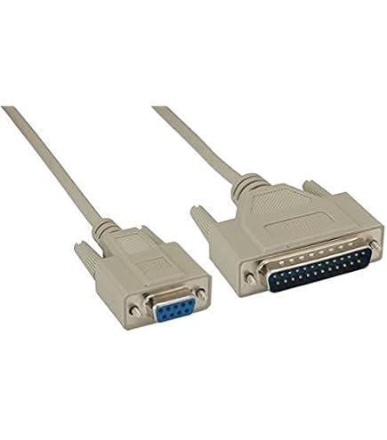 Cavo Seriale Micro DB9 Maschio A DB9 Femmina Null Modem 1.5m Per Server E Sistemi Industriali
