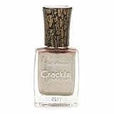 Sally Hansen Crackle Overcoat Nail Polish, Antiqued Gold, 0.4 Fluid Ounce