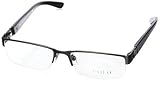 Polo PH1117 Eyeglasses-9157 Brushed Dark Gunmetal-56mm