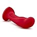 Blush Platinum Silicone 6 Inch Dildo Heart Base