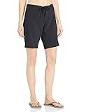 Kanu Surf Women's Marina Solid Stretch Boardshort, Black, 10
