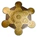 Metatron's Cube 18K Gold Plated 4