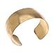 Solid Brass Domed Cuff Bracelet Base 28.5mm Wide (1 Piece)