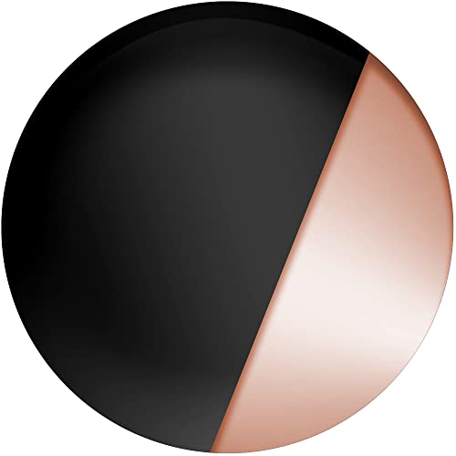 Rose Gold + Black Cufflinks with 4pcs Studs