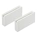 Zenna Home 9319W, Spacesaver Leg Extensions, Pair, White
