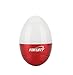 VINABTY Mini LED Flashlight Tumbler Table Lamp Nice Egg Shaped Handheld Night Light Gift (Red)