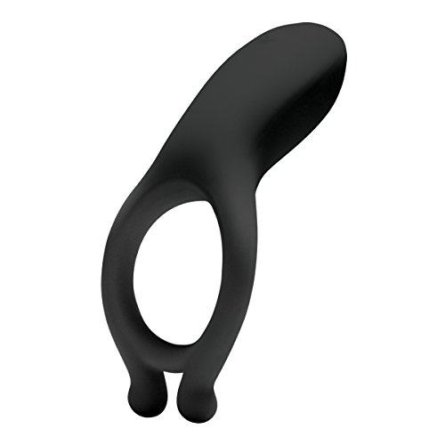 Optimale by Doc Johnson Rechargeable Vibrating C-Ring, Black