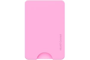 VELVET CAVIAR compatible with MagSafe Wallet - Magnetic Card Holder Wallet for iPhone 12/13/14/15 (Pink)