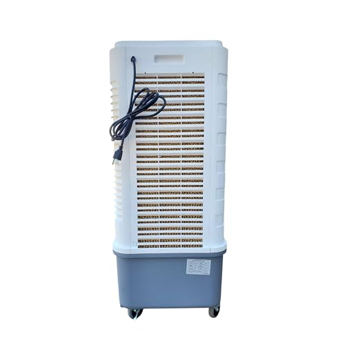 TRK Cooler Enfriador Evaporativo Portátil 50 Litros - Climatizador para Hogar, Jardines y Exteriores - 300 W
