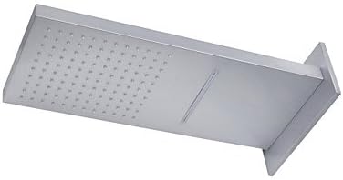 miaoge American Standard Shower Rain Rain Contemporary Stainless Steel Nickel