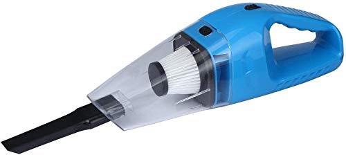 12v Handheld High Power Car Vacuum Cleaner, Carpet Cleaner for Car 120W 4000pa with Cigarette Plug Cleaning Pet Hair, Soot, Bread Crumbs and etc - Blue