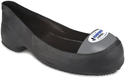 OSHATOES 100% Rubber Safety Steel Toes (X-Small) Silver XS