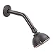 LDR 520 2412ORB 8 Inch Stainless Steel Shower Arm with Flange Oil Rubbed Bronze Finish