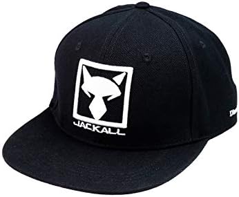 Amazon Co Jp Jackall ジャッカル スクエアロゴフラットキャップ ブラック ブラック スポーツ アウトドア