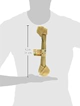 Good Boy Extra Large Rawhide Knotted Bones Dog Chews Pack of 10 view 2