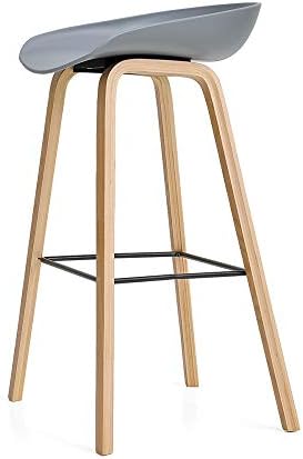 GYH Highchairs LJHA ertongcanyi Bar Chair, Modern Style bar Stool Counter Chair Kitchen Breakfast bar Stool Wooden Legs (Color : 1, Size : 524270cm)