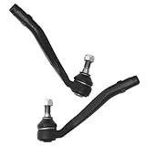 Prime Choice Auto Parts TRK3597-3598 Pair (2) Front Outer Tie Rod Ends