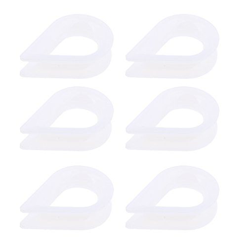 Baoblaze 8mm Rope Nylon Line Plastic Thimble Eyes Replacements for Boat/Marine/Yacht