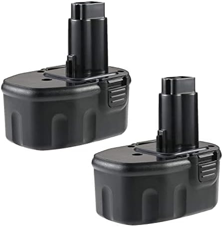 VANTTECH 2Packs DC9091 14.4V Battery 4.8Ah Replacement for Dewalt Battery XRP DW9091 DW9094 DE9038 DE9091 DE9092 DE9094 DE9502