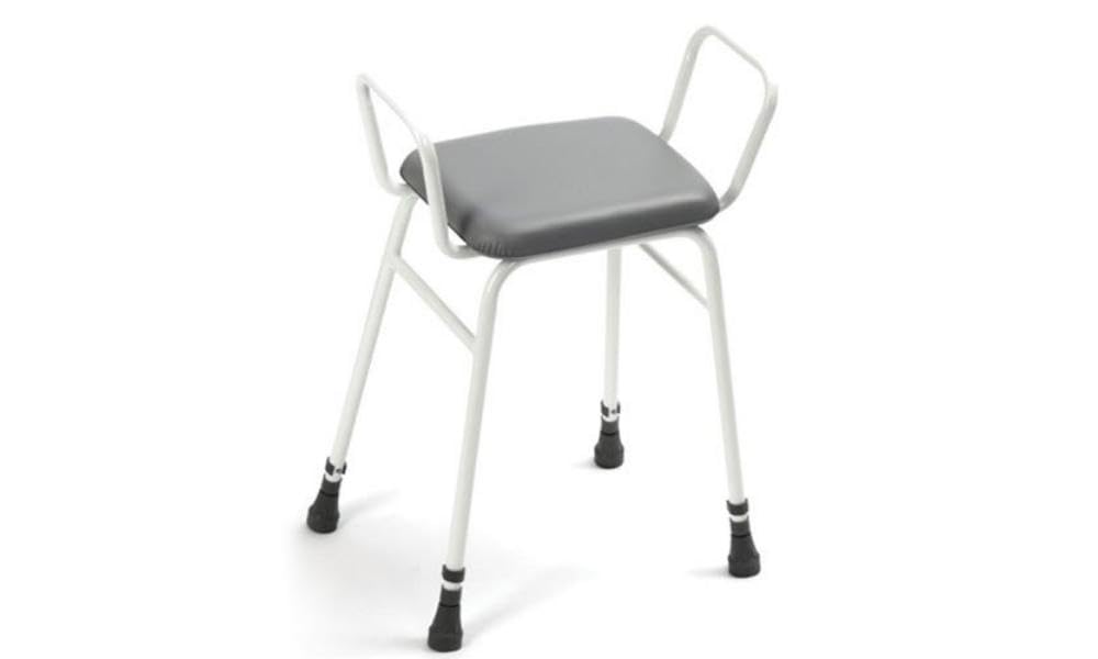 Days Height Adjustable Shower Perching Stool with Arms