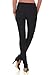 Rekucci Women's Ease into Comfort Stretch Slim Pant (8, Black)