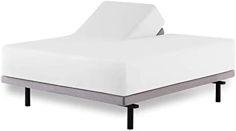 Fabricalicious Linen Premium Waterproof Mattress Protector Split Head King Size 39 Inches Top Split, Terry Cotton, Fitted Sheet Style, Fits Upto 15 Inches Deep Pocket - White Solid