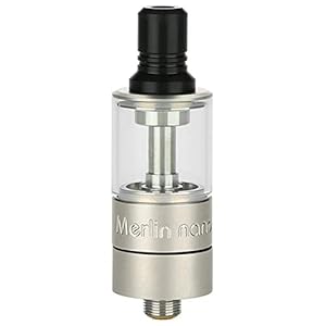 Augvape Merlin Nano MTL RTA Clearomizer Set – Selbstwickler – Farbe: schwarz