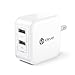 iClever BoostCube 2nd Generation 24W Dual USB Wall Charger with SmartID Technology, Foldable Plug, Travel Power Adapter for iPhone Xs/XS Max/XR/X/8 Plus/8/7 Plus/7/6S/6 Plus, iPad Pro Air/Mini and Other Tablet primary