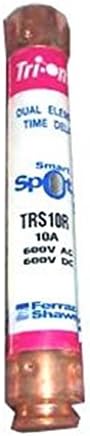 Ferraz Shamwut/Mersen TRS-10R, 10Amp 250V Slow Blow Class RK5 Cartridge Blade Fuse