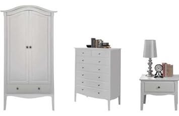 Schreiber Provence 2 Door Wardrobe Package Whit Amazon Co Uk