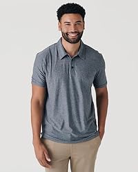 True Classic Active Polo Shirts for Men, Premium
