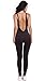 Women Sexy Backless Sleeveless One Pieces Bodycon Bandage Long Pants Jumpsuit Catsuit