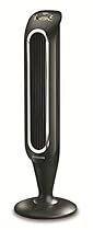 Honeywell Fresh Breeze Tower Fan with Remote Control, HY-048BP, Black