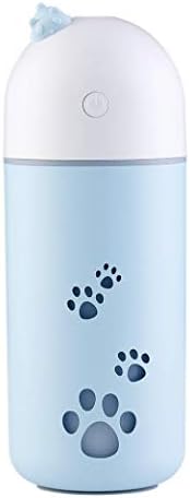 Rumas Paw Print Essential Oil Humidifier - 200ML Capacity Cool Mist Sprayer Air Diffuser - Air Filter Freshener Humidifier for Women Men Kids Studnets - Car Home Office Kids Room (Blue)