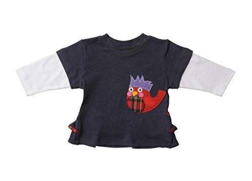 snopea Baby Girls' Jeans/Double Tee 24MO Red And Green
