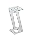 SOURCEONE.ORG Acrylic Clear Single Ice Cream Cone Holder Flip 2 Cone Sizes in 1