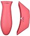 Silicone Hot Handle Holder + Assist Holder, Potholder (2-Pack Mix Red) for Cast Iron Skillets, Pans, Frying Pans & Griddles, Metal and Aluminum Cookware Handles - Sleeve Grip, Handle Cover