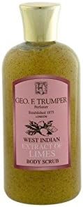 Trumpers Limes Body Scrub - 200ml Travel (Pack of 4)