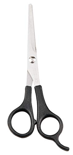 Titania Hair Scissors with Plastic Handles- Sturdy Lasting Sharpness, Rust Proof Shears - Ergonomically Designed Lightweight with Accuracy and Precision Cutting
