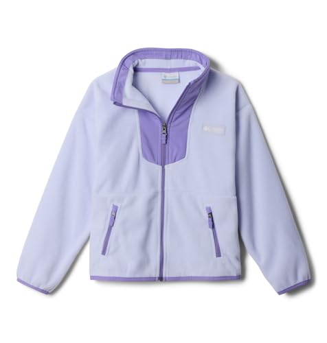 Columbia Youth Unisex Sequoia Grove Full Zip Fleece, Snowdrift/Paisley Purple,…