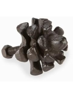 Amazon Com 2 Metal Cast Iron Pinecone Drawer Pull Cabinet Knobs