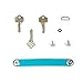 Orbitkey Key Tag Active Elastomer, Aqua
